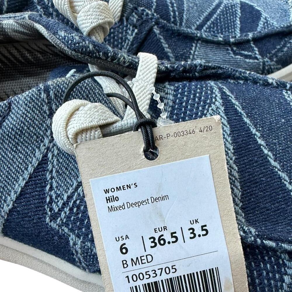 Ariat Hilo Denim Print Slip On Sneaker Women size 6 - Picture 5 of 6